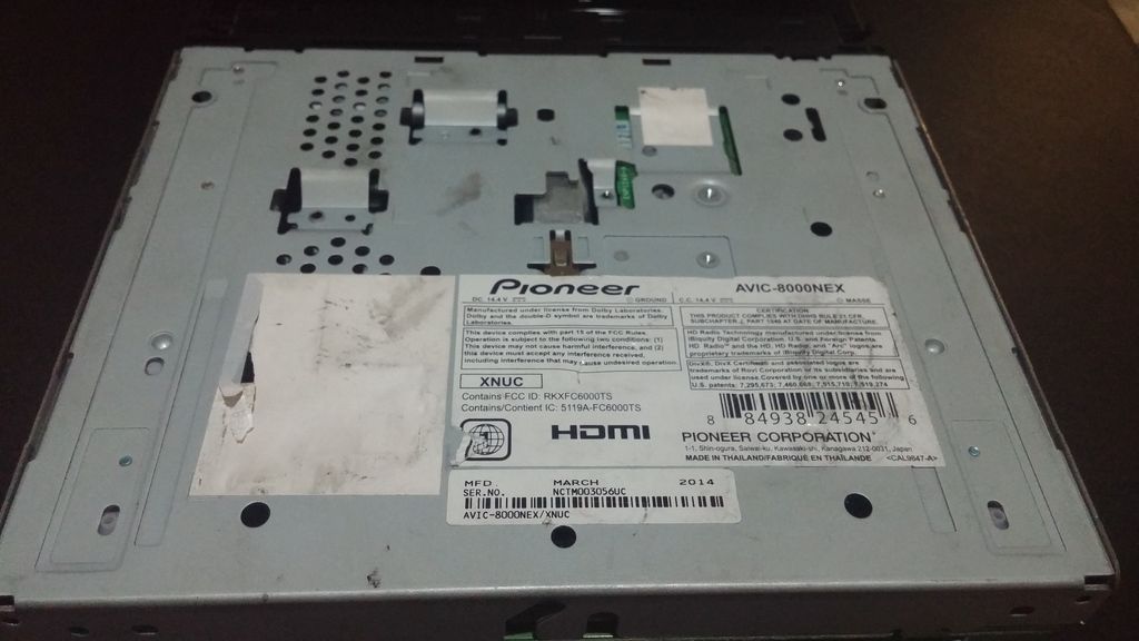 Pioneer AVIC 8000NEX 7" Nav Capacitive Car Stereo